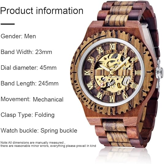 ONE: Wrist Watch Easy to Read  Style