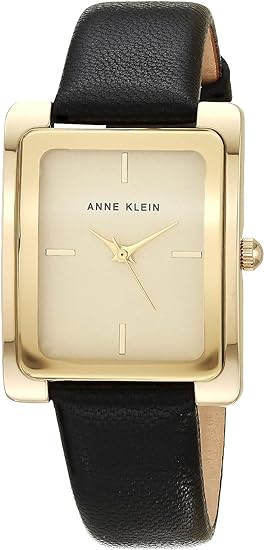 ONE:  Anne Klein Women's Leather Strap Watch