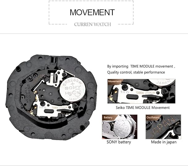 ONE:  Men's Wrist Watch Stainless Steel Band Waterproof  Date Quartz Wristwatch