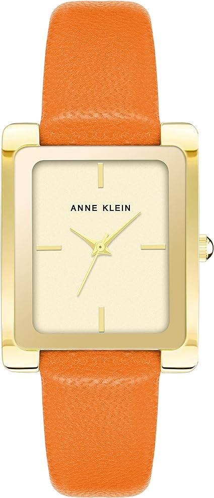 ONE:  Anne Klein Women's Leather Strap Watch