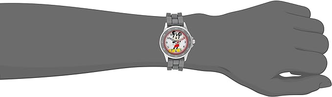 ONE: Kids Disney Mickey Mouse Minnie Mouse Analog Quartz Time Teacher Wrist Watch for Toddlers, Boys & Girls to Learn How to Tell Time