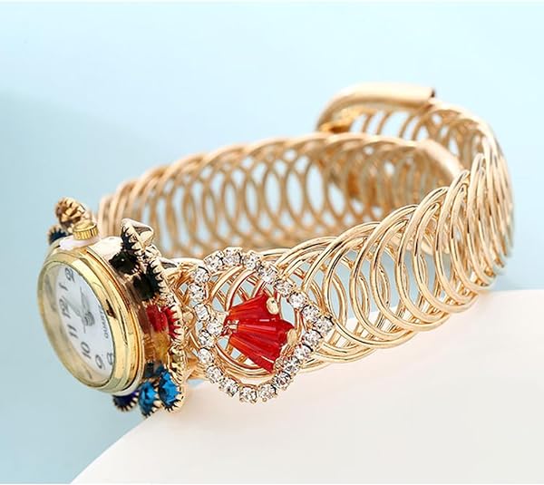 2 Luxury Elegant Watches Jewelry Set: Two Watches,