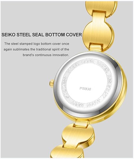 ONE: Luxury Elegant Wrist Watch for Women Analog Quartz Rhinestone  Bangle Bracelet Jewelry
