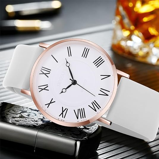 ONE: Luxury Wrist Watch Minimalist Men Square Dial Business Style Leather Strap Quartz Analog