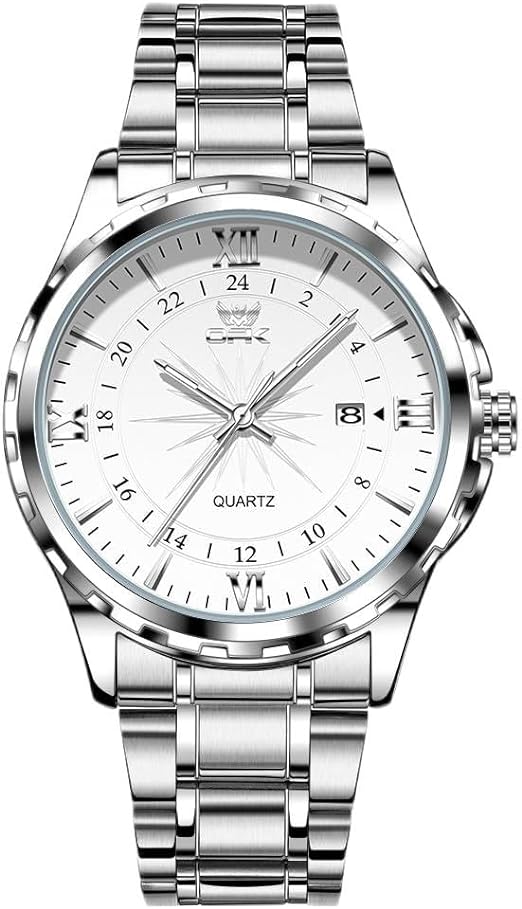 ONE: Luxury Wrist Watch Minimalist Men Square Dial Business Style Leather Strap Quartz Analog