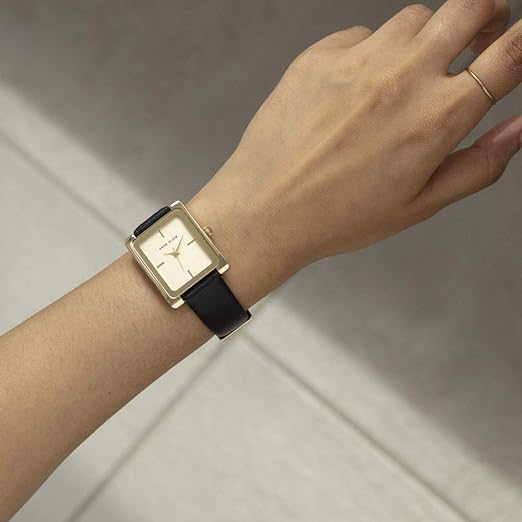 ONE:  Anne Klein Women's Leather Strap Watch