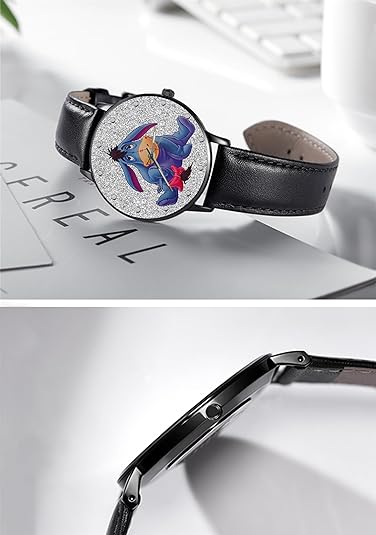 ONE: Wrist Watch for Men and Women Color: Anime Blue Colorful Cool