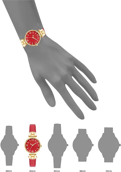 ONE:   Ladies Dress Watch Leather Strap
