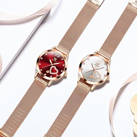 ONE:  Luxury Elegant Watch and Bracelet Set for Women:  Rhinestone with Bangles Starry Sky