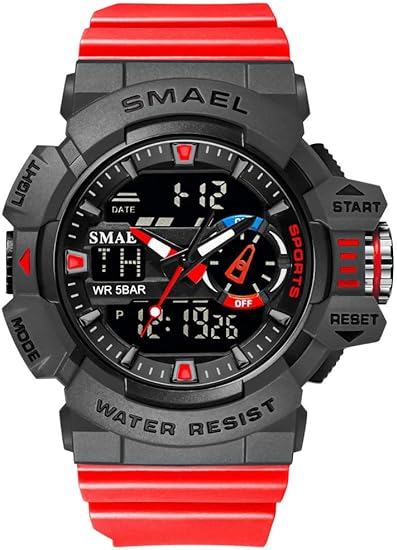 ONE: Men's Watches Multi Function Military S-Shock Sports Watch LED Digital Waterproof