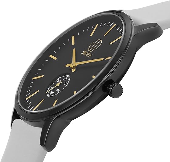 ONE: Luxury Wrist Watch Minimalist Men Square Dial Business Style Leather Strap Quartz Analog