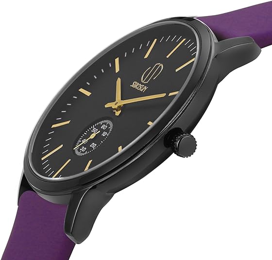 ONE: Luxury Wrist Watch Minimalist Men Square Dial Business Style Leather Strap Quartz Analog