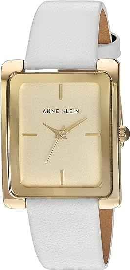 ONE:  Anne Klein Women's Leather Strap Watch