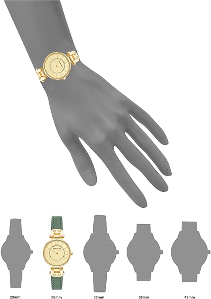 ONE:   Ladies Dress Watch Leather Strap
