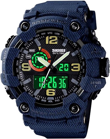 ONE: Men's Watches Multi Function Military S-Shock Sports Watch LED Digital Waterproof