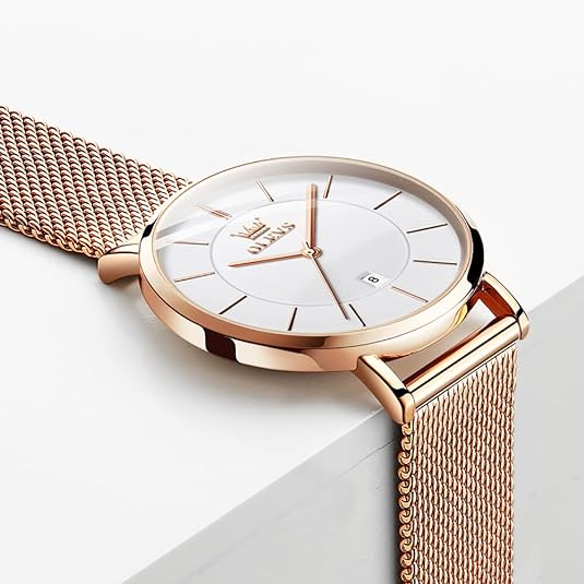 ONE:  Luxury Elegant Watch and Bracelet Set for Women:  Rhinestone with Bangles Starry Sky
