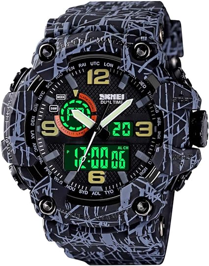 ONE: Men's Watches Multi Function Military S-Shock Sports Watch LED Digital Waterproof