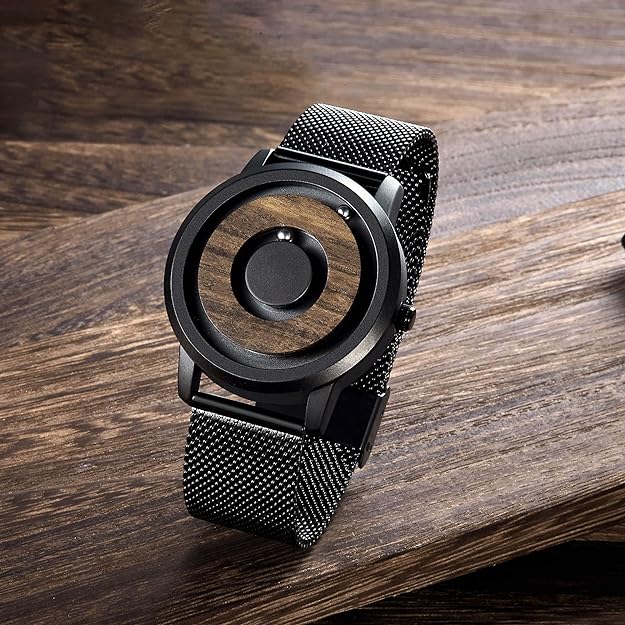 ONE:  Magnetic Levitation Wrist Watch Style Wooden