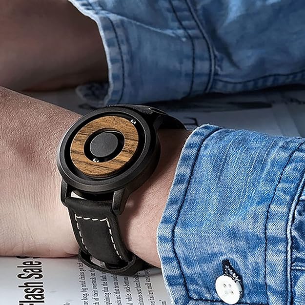 ONE:  Magnetic Levitation Wrist Watch Style Wooden