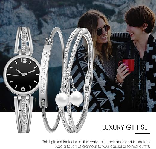 ONE:  Luxury  Bracelet Watch for Women Rhinestone