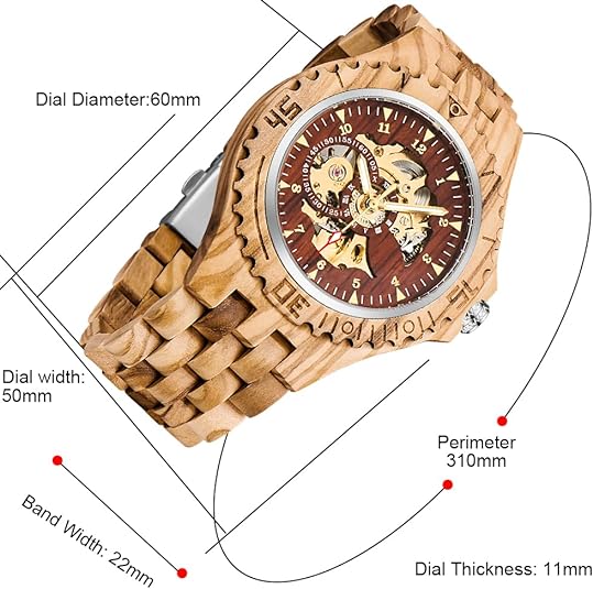ONE: Wrist Watch Easy to Read  Style