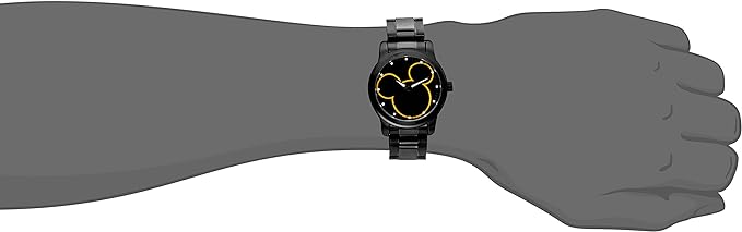 ONE: Disney Adult Classic Metal Bracelet Analog Quartz Watch