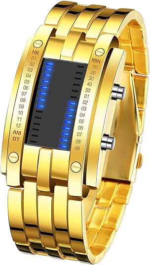 ONE: Unique Watch: Fashion Binary Matrix Watch