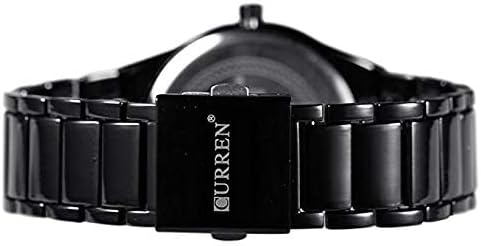 ONE:  Men's Wrist Watch Stainless Steel Band Waterproof  Date Quartz Wristwatch