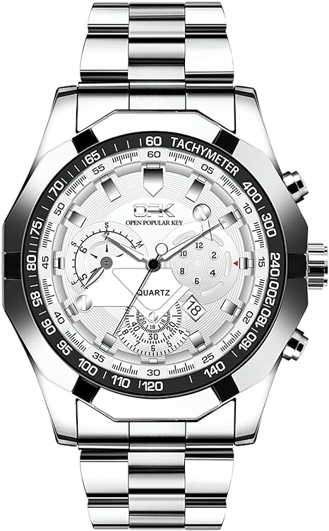 ONE: Luxury Wrist Watch Minimalist Men Square Dial Business Style Leather Strap Quartz Analog