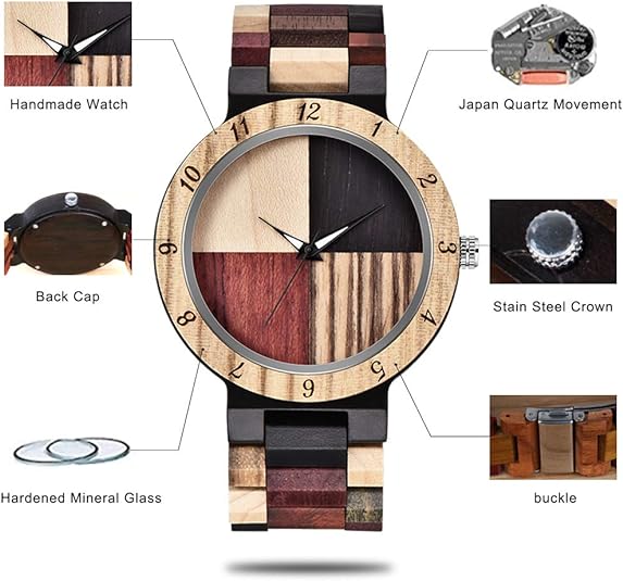 ONE: Wrist Watch Easy to Read  Style