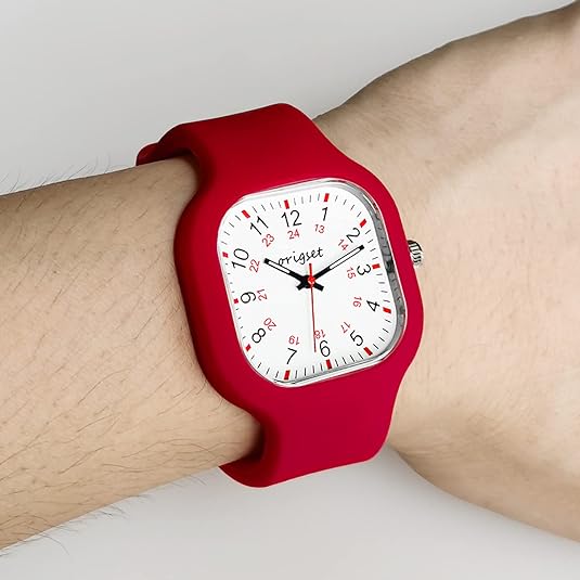 ONE: Wrist Watch Easy to Read  Style for nurses medical teachers nursing student professionals clinic hospital women men unisex