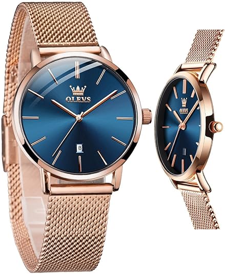 ONE:  Luxury Elegant Watch and Bracelet Set for Women:  Rhinestone with Bangles Starry Sky