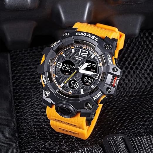 ONE: Men's Watches Multi Function Military S-Shock Sports Watch LED Digital Waterproof