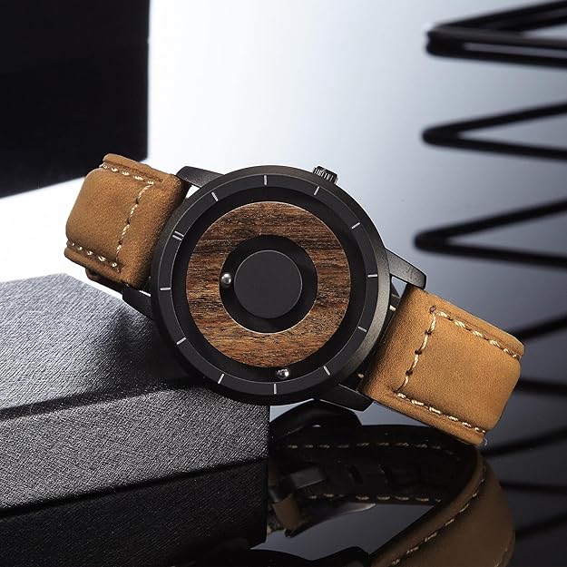 ONE:  Magnetic Levitation Wrist Watch Style Wooden