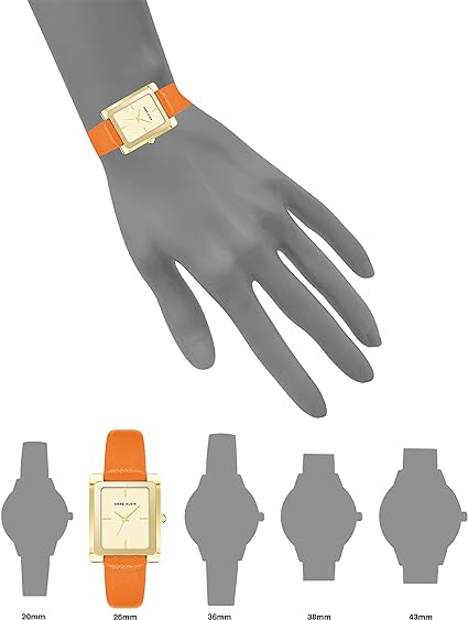 ONE:  Anne Klein Women's Leather Strap Watch