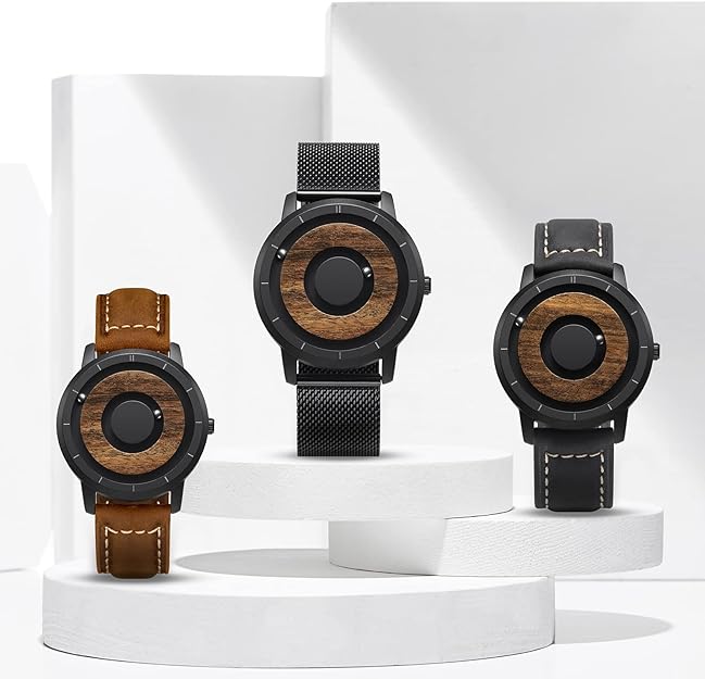 ONE:  Magnetic Levitation Wrist Watch Style Wooden