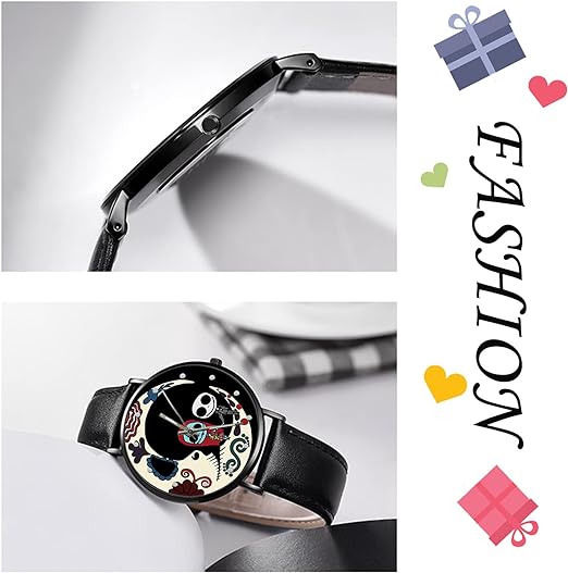 ONE:  Wrist Watches for Men and Women Color: The Night Love Before Christmas Cute Sally