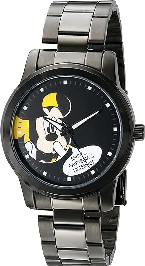 ONE: Disney Adult Classic Metal Bracelet Analog Quartz Watch