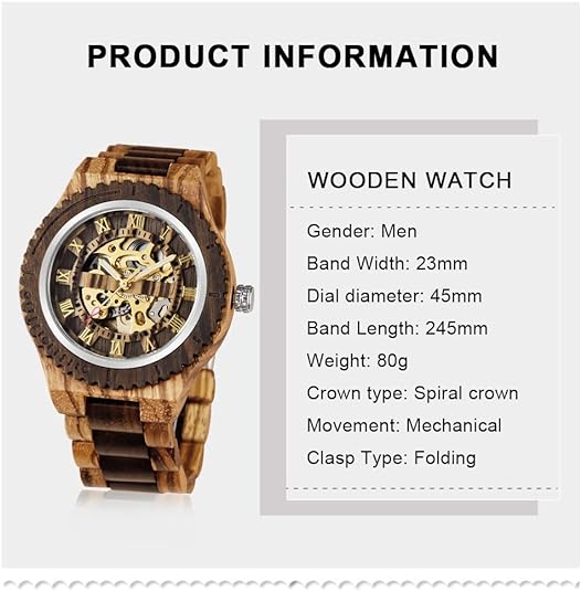 ONE: Wrist Watch Easy to Read  Style