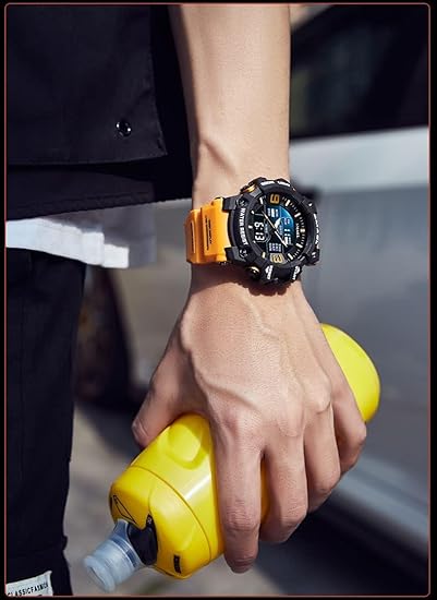 ONE: Men's Watches Multi Function Military S-Shock Sports Watch LED Digital Waterproof