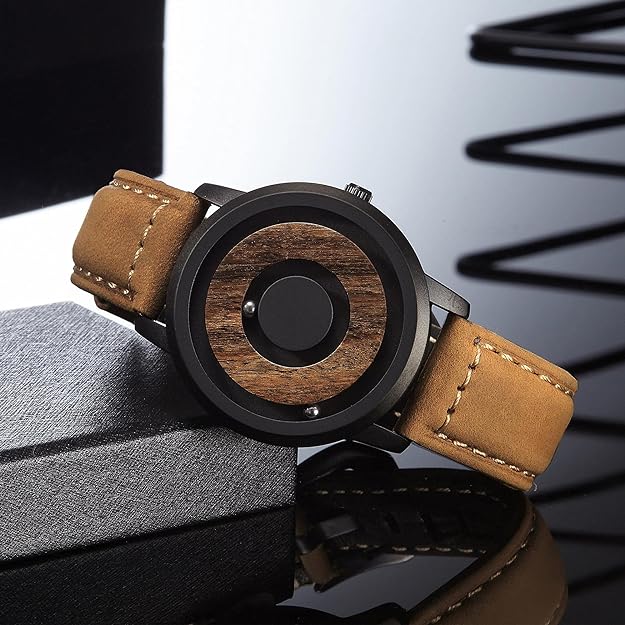 ONE:  Magnetic Levitation Wrist Watch Style Wooden