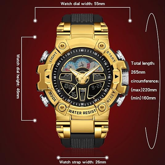 ONE: Men's Outdoor Electronic Military Outdoor Sports Watch