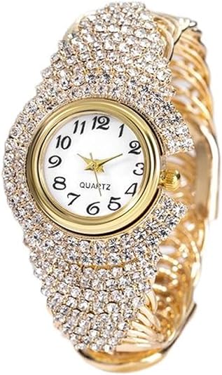 2 Luxury Elegant Watches Jewelry Set: Two Watches,
