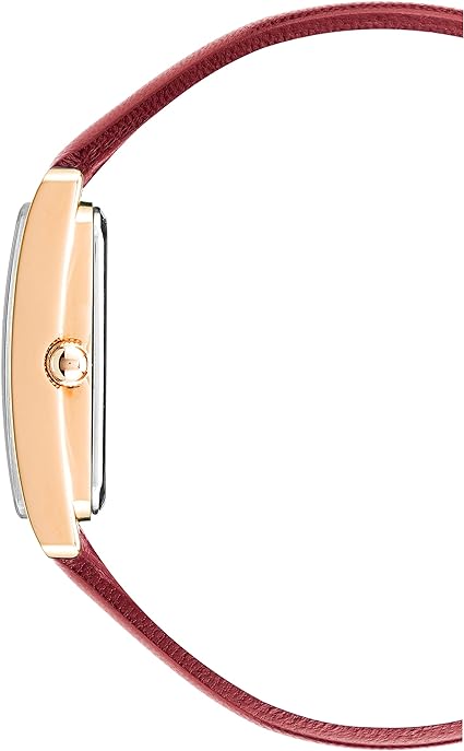 ONE:  Anne Klein Women's Leather Strap Watch