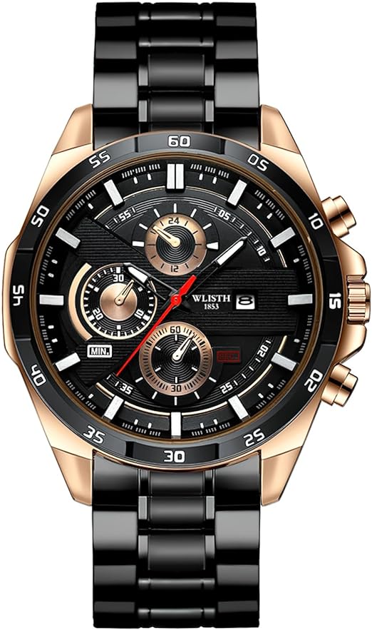 ONE: Luxury Wrist Watch Minimalist Men Square Dial Business Style Leather Strap Quartz Analog