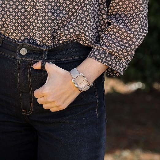ONE:  Anne Klein Women's Leather Strap Watch