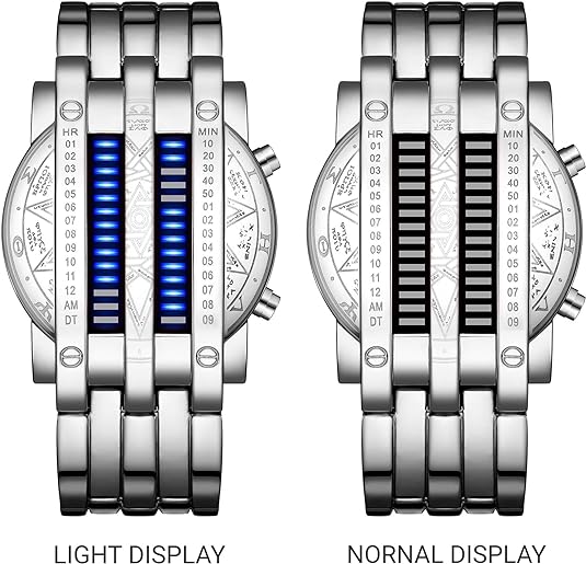 ONE: Unique Watch: Fashion Binary Matrix Watch