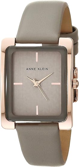 ONE:  Anne Klein Women's Leather Strap Watch