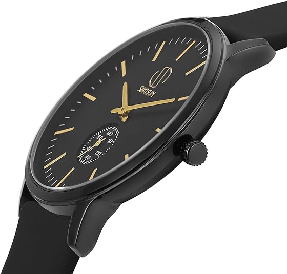 ONE: Luxury Wrist Watch Minimalist Men Square Dial Business Style Leather Strap Quartz Analog