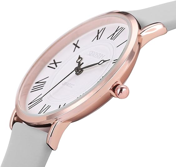 ONE: Luxury Wrist Watch Minimalist Men Square Dial Business Style Leather Strap Quartz Analog